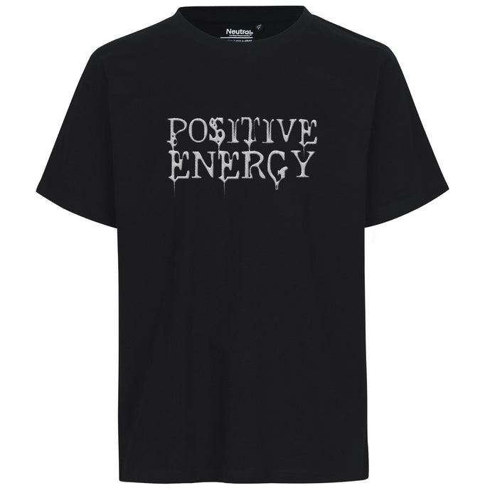 Geborduurde T-shirt | Positive Energy
