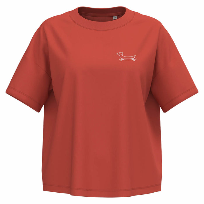 Dames T-shirt | Illustratie Hond