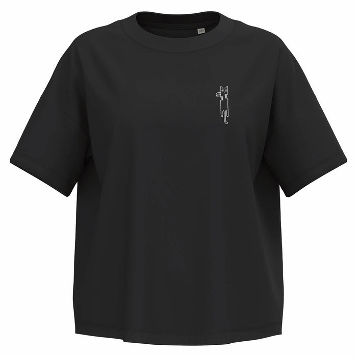 Dames T-shirt | Illustratie Kat